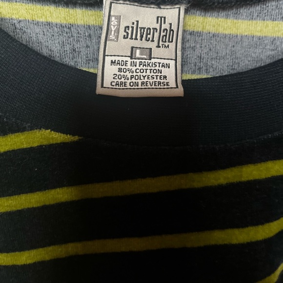 Vintage Levi Velvet Stripped Long sleeve - Picture 4 of 4